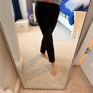 Banana Republic Black Ankle Cropped Pants Jackson Fit Size 6